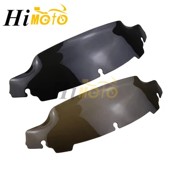 

For 2014 2015 2016 2017 2018 Harley Touring Ultra Limited Electra Glide Street Glide 5" Black Smoke Wave Windshield Windscreen