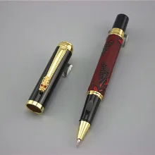 DKW Написание Шариковая ручка школьные канцелярские принадлежности из металла шариковые ручки ролика высокое качество бизнес присутствует Заправляемый 029