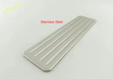 Lapetus For Cadillac XT5 2017 2018 Stainless Steel Side Left Foot Rest Pedal Car Accessories Molding Garnish Cover Trim 1 Piece