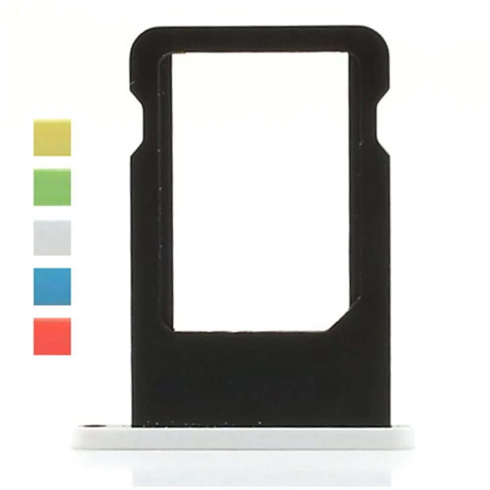 Nano-Sim-Card-Adapter-Holder-Tray-Slot-For-iPhone-5C-iPhone5C-Repair-Parts-Replacement-Accessories-white-pink-yellow-blue-green-1 (4)