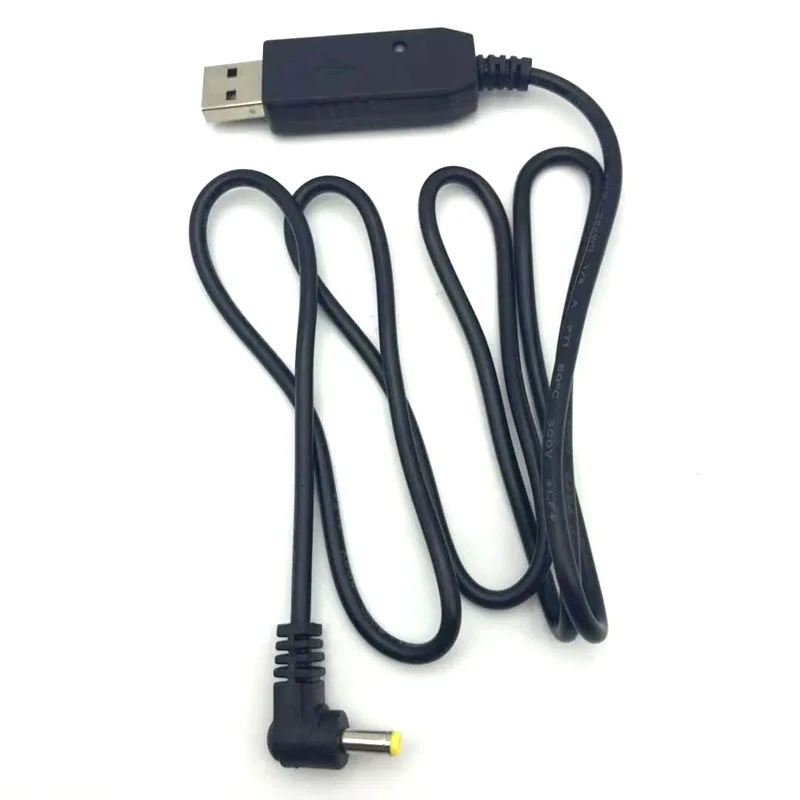 Комплект из 5 предметов USB Зарядное устройство кабель со светодиодным индикатором для BaoFeng UV5R UV5RE UV-5R 3800 мАч продлить Батарея UVB2 BF-UVB3 плюс UV-S9 радио