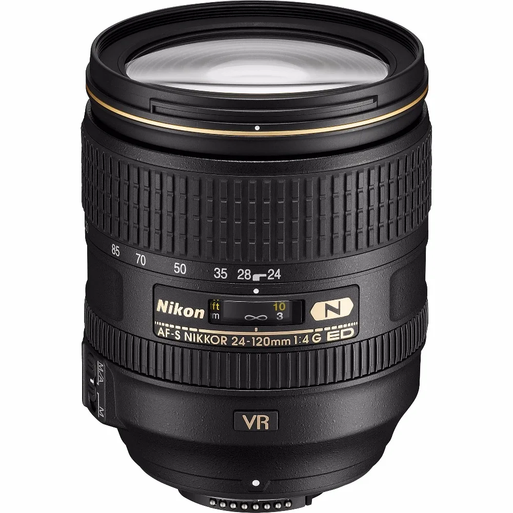 Nikon AF-S NIKKOR 24-120mm f/4G ED VR объектив с переменным фокусным расстоянием для D810 D750 D610 D7100 D7200 D7500 D5600 D5500 D5600 D5300