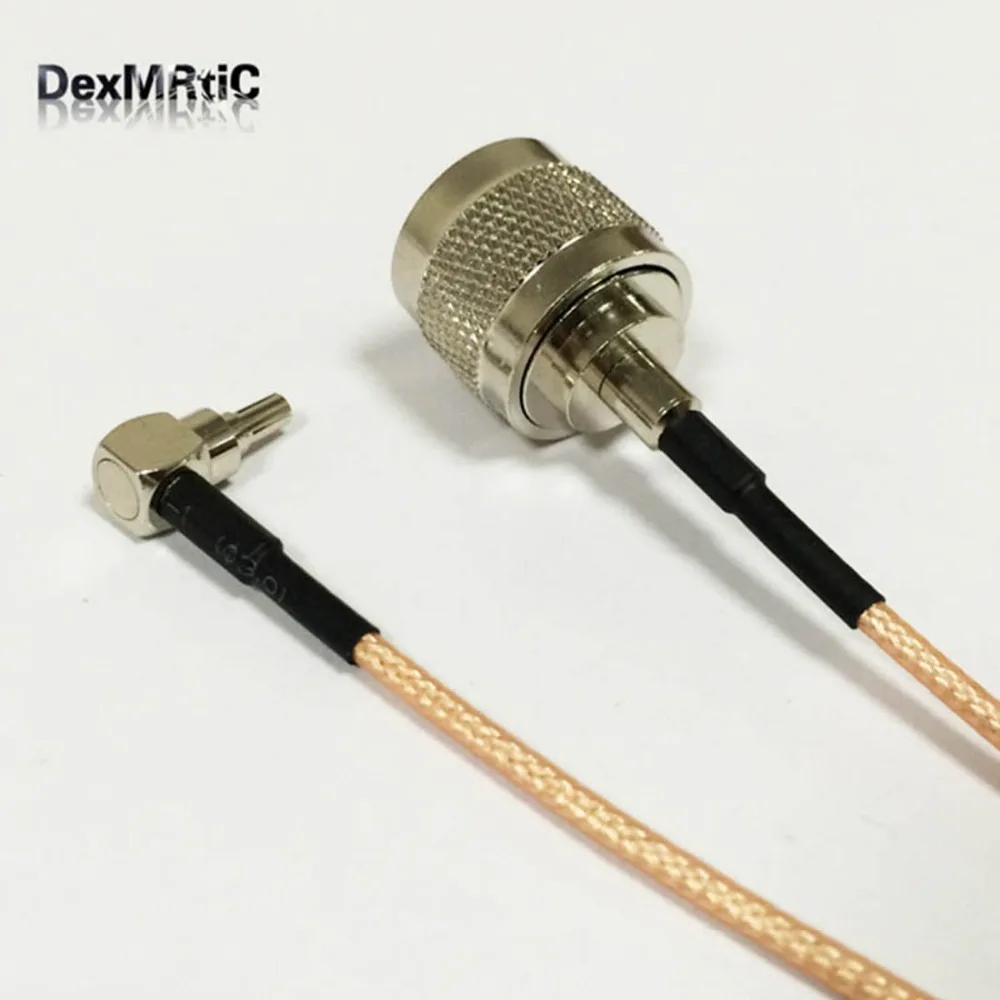 Новинка коннектор N папа CRC9 под прямым углом ОТРЕЗОК кабеля RG316 для 3G HUAWEI USB модем