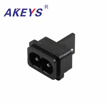 

20PCS AC-004A AC power socket switch Without ears eight character socket for Notebook computer
