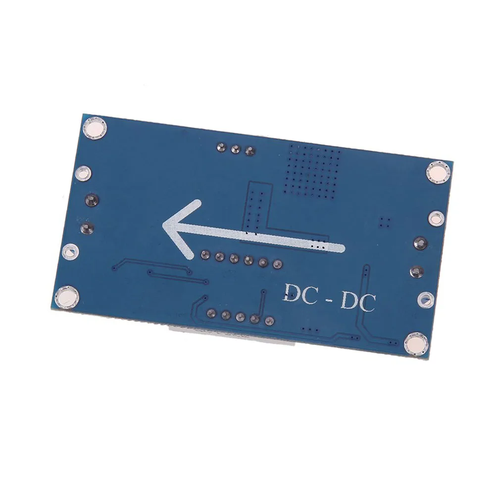 DC в LM2596 LM2596S модуль питания + светодиодный вольтметр Регулируемый понижающий с