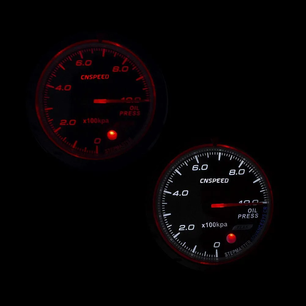 Автомобильный манометр давления масла CNSPEED 60 мм 0 10 бар измеритель с датчиком