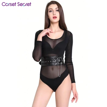 

Corset Secret Black Corset Belt Studded O Ring Adjustable Buckle Leather Waist Control Trimmer Shaper Waist Trainer Women