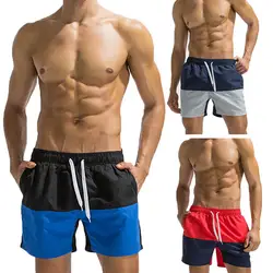Новые мужские быстросохнущие пляжные шорты, спортивный купальник для серфинга, для спортзала, Шорты для плавания, VK-ING