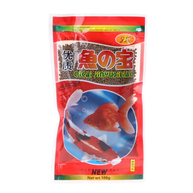 

60g Fish Forage Grains Protein Aquarium Food Feeding For Goldfish Tropical Carp
