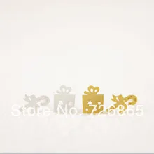 30 пар Модная Золотая Серебряная коробка для подарка и конфеты серьги гвоздики