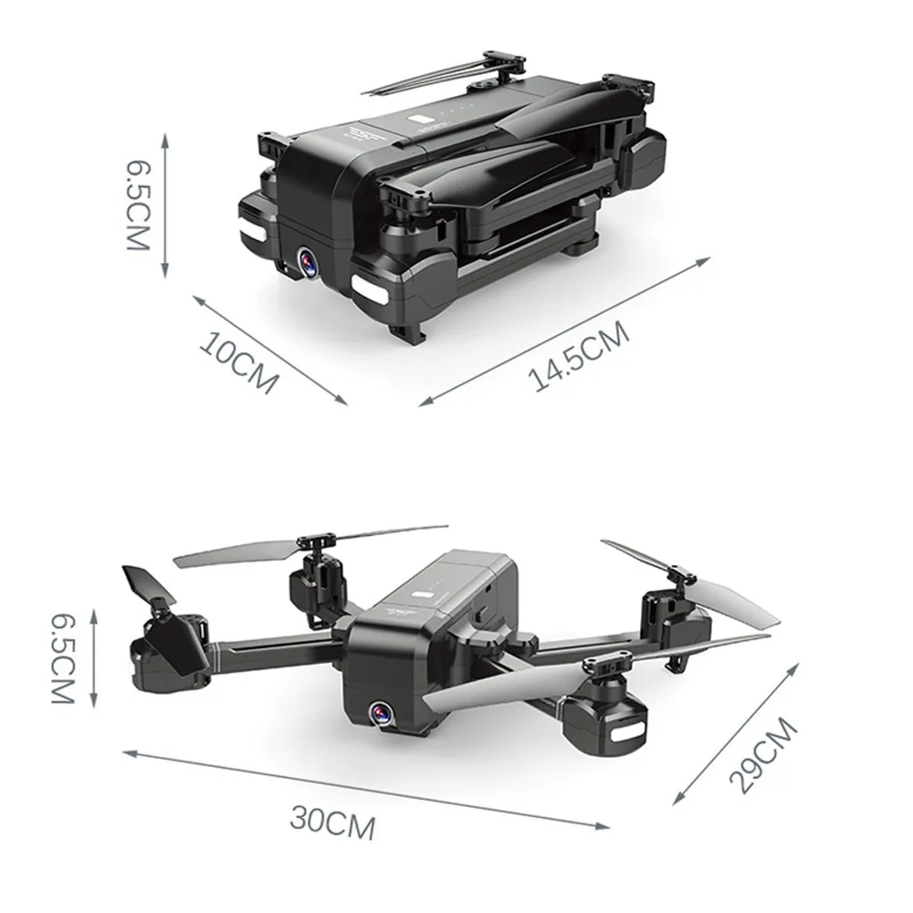 SJRC Z5 Квадрокоптер с HD 1080 P широкоугольный Камера Дрон с GPS+ Батарея Wi-Fi FPV высота Удержание Follow Me режим УЦИ vs