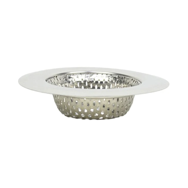 1 pc kuchenne sitko do zlewu otwór spustowy filtr pułapka Metal sitko do zlewu ze stali nierdzewnej umywalka łazienkowa spustowy odpadów ekran 7 cm/9 cm /11 cm -