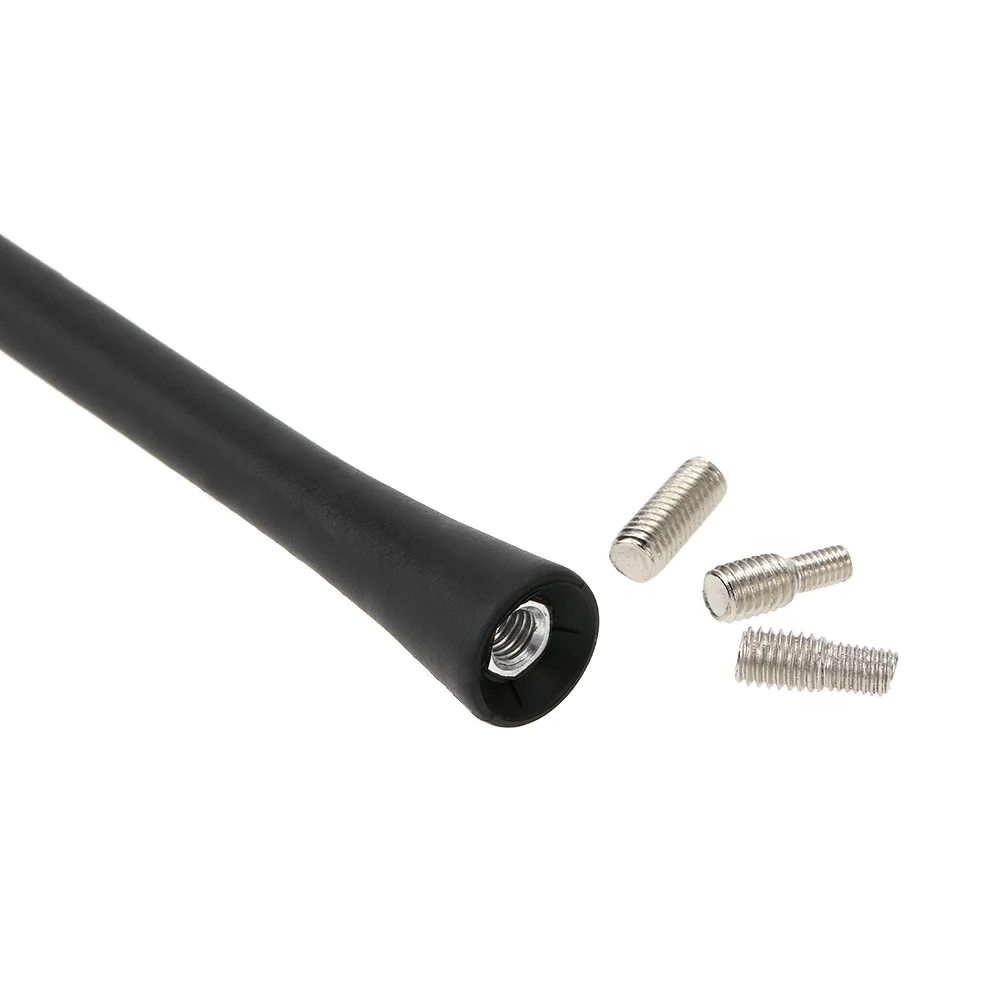 9" Universal Car Radio Flexible Anti Noise Beesting Aerial Antenna Car Auto Roof Mast Stereo Radio FM AM Amplified Booster