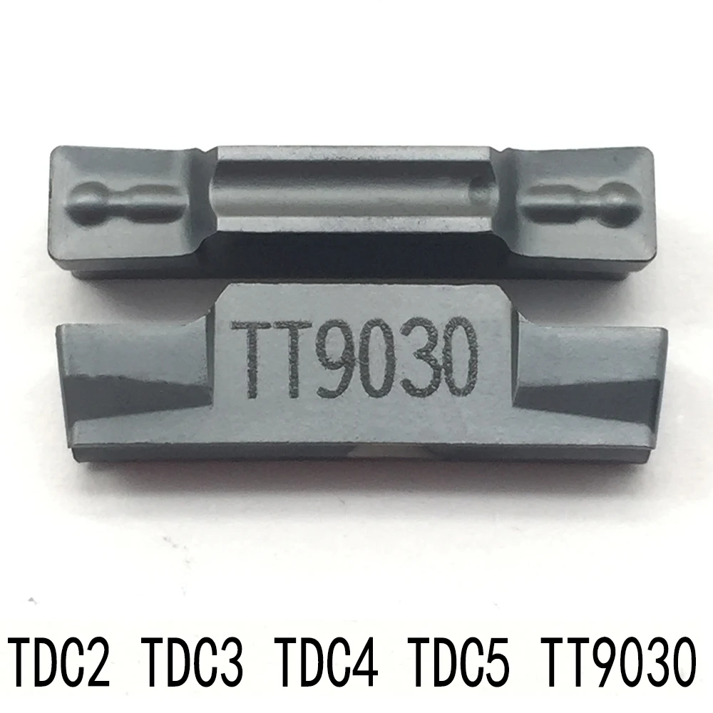 

10pcs~50pcs TDC2 TDC3 TDC4 TT9030 CNC Carbide Inserts Taegutec Grooved Carbide Inserts High Quality 100% Original