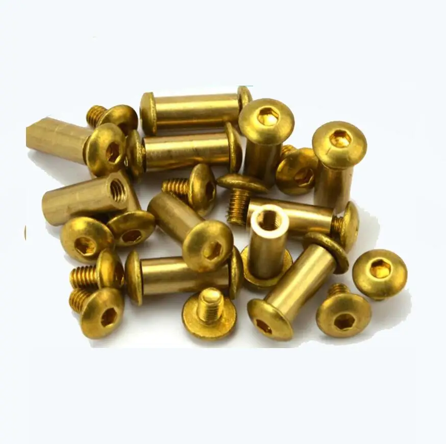 H62 Brass yellow Knives DIY tools Knife handle plate Fastening rivet