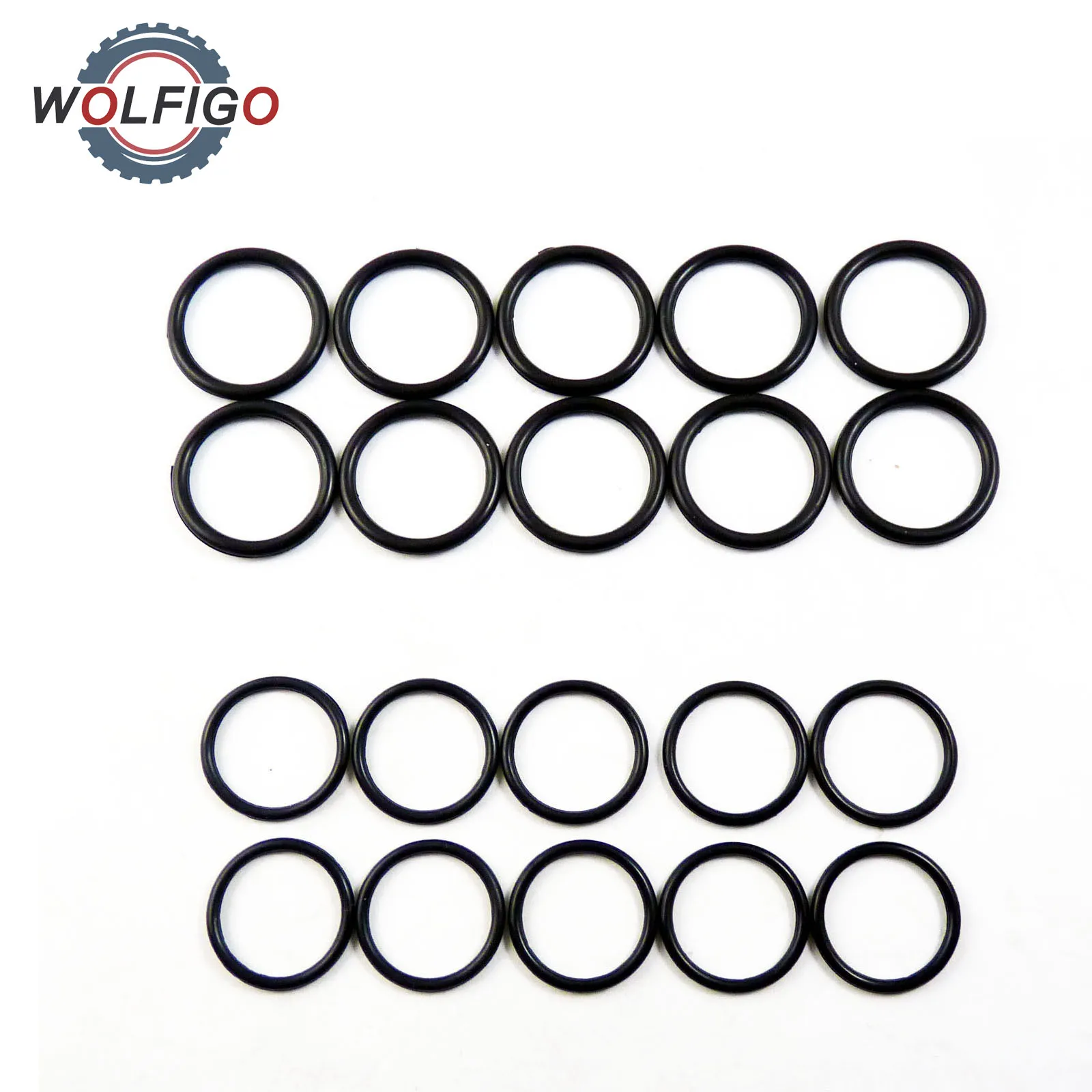 

WOLFIGO Up and Down Engine Spark Plug Tube O-Ring Seals Kits For BMW 3er Touring 1er 3er 5er 120i 316i 318i 320i 318Ci E46 E87