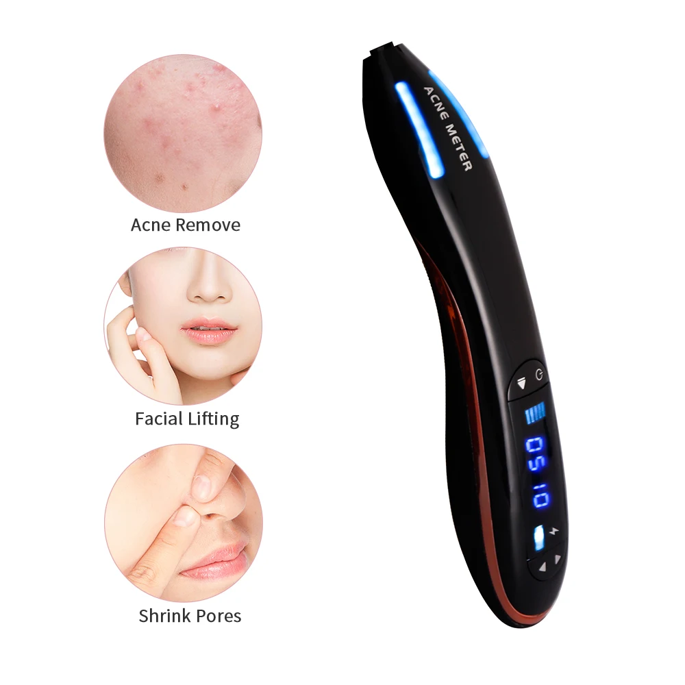 Ferramentas de Cuidados com a Pele Caneta Plasma Cicatriz Acne Remoção Anti Rugas Envelhecimento Terapia Tratamento Beleza Dispositivo Lcd Facial Máquina 9 Utensílios de cuidado facial