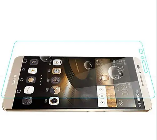 2 упаковки для Huawei Mate 7 закаленное стекло 9H Взрывозащищенная и царапированная