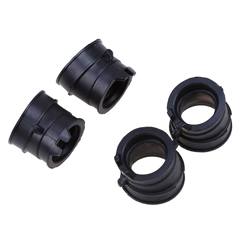 

4PCS/Set Rubber Motorcycle Carburetor Interface Adapter Manifold Glue Connector for Honda CB250 JADE250 CB400 CBR250 MC14 MC17