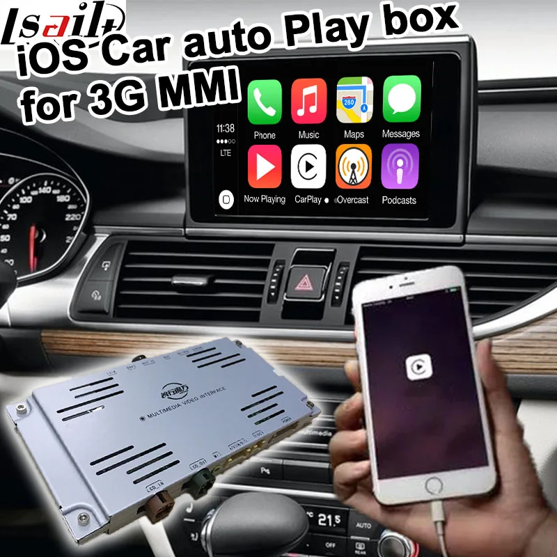 Car auto play box for Audi A4 A5 A6 A7 A8 Q5 Q7 2010-2016 3G MMI system etc for carplay audi Car auto play box for Audi A4 A5 A6 A7 A8 Q5 Q7 2010-2016 3G MMI system etc for carplay audi