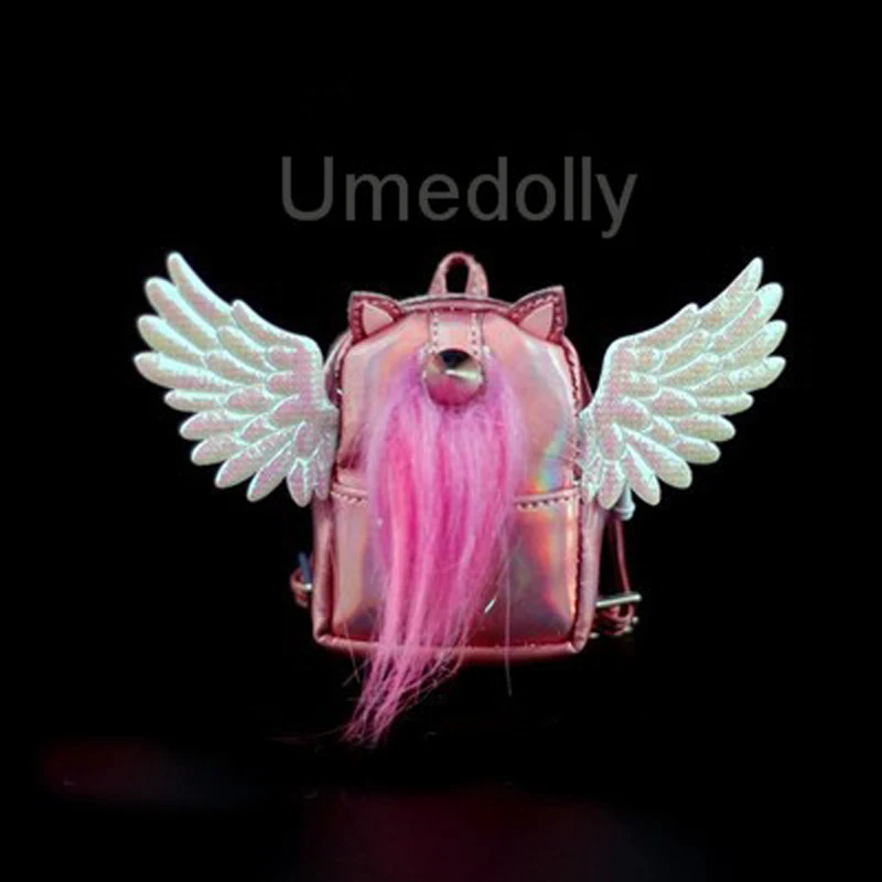 

1PCS Fashion Unicorn Style Backpack for 1/6 Blyth, Licca, Pullip, Azone, Momoko, 1/8 BJD Doll Bag Accessories