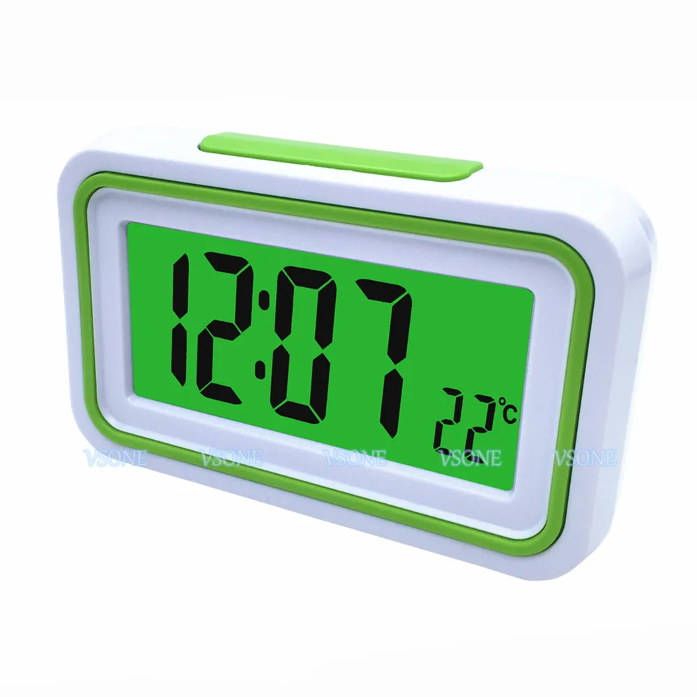 Spanish Talking Alarm Clock with Thermometer, Backlit, for Blind or Low Vision