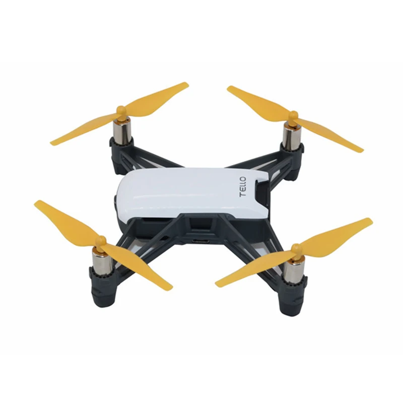 4 шт. красочные TELLO пропеллеры быстросъемные пропеллеры для DJI TELLO EDU мини Дрон реквизит Замена легкий лопасть пропеллера
