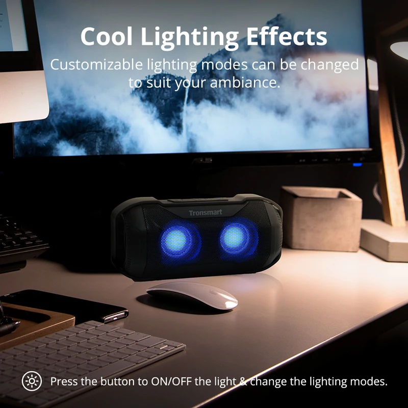 Tronsmart Blaze Bluetooth динамик 10 Вт IPX56 водонепроницаемы переносной Улучшенный бас