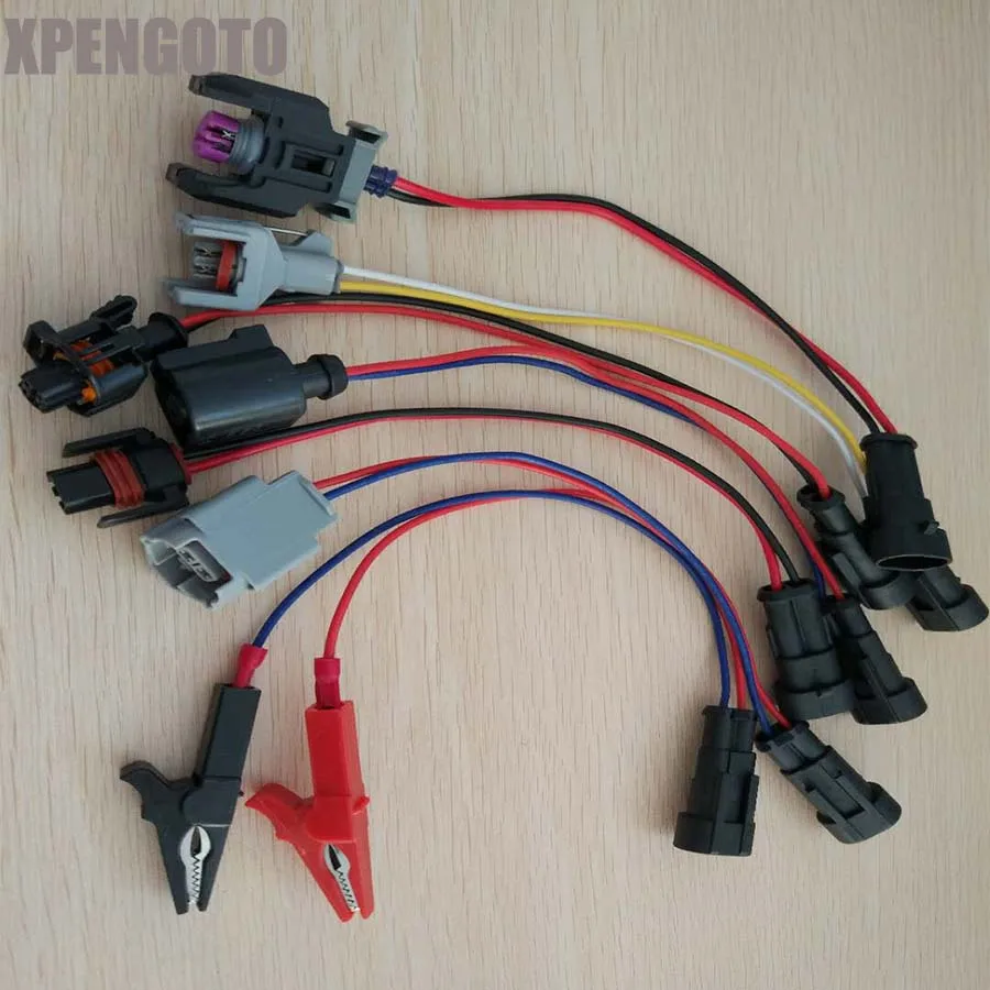 up to date Common rail injector tester drive lines plug for Bosch for Denso for Delphi & Siemens Nozzle adapter cable kit
up to date Common rail injector tester drive lines plug for Bosch for Denso for Delphi & Siemens Nozzle adapter cable kit