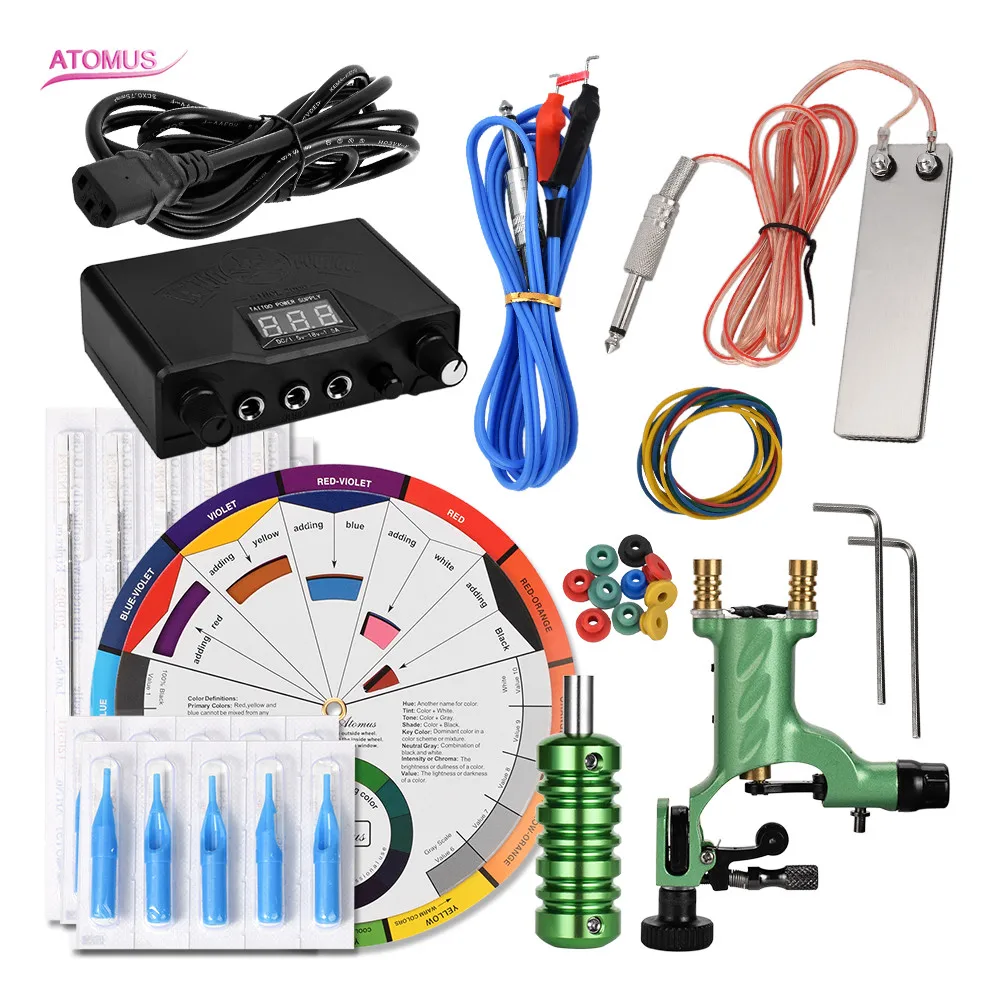 

Rotary Tattoo Machine Tatouage Maquina Tatuagem Tatuajes Herramientas Equipo Para Tatuaje Kit Tatuagen Tattoo Set Tatoo Supplies