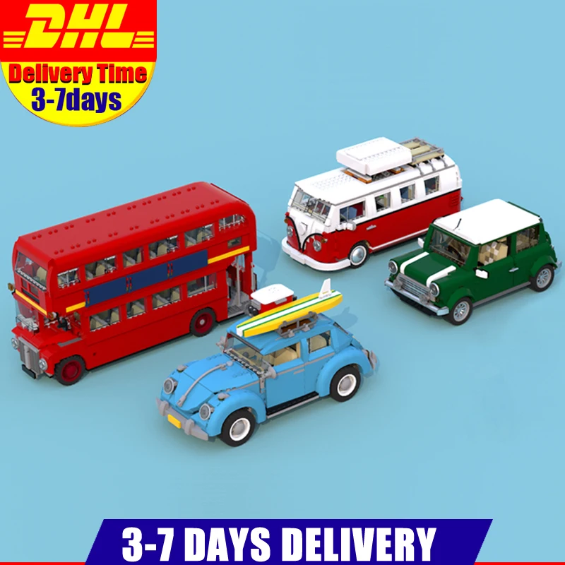 

LEPIN Car Series 21001 21002 21003 21014 21045 20001 Building Blocks Bricks