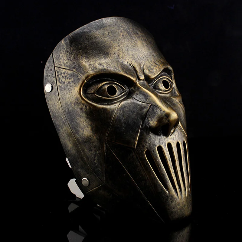 resin slipknot joey cosplay scary movie mask silver bronze halloween male party mask masquerade halloween props - Scary Props resin slipknot joey cosplay scary movie mask silver bronze halloween male party mask masquerade halloween props - Scary Props