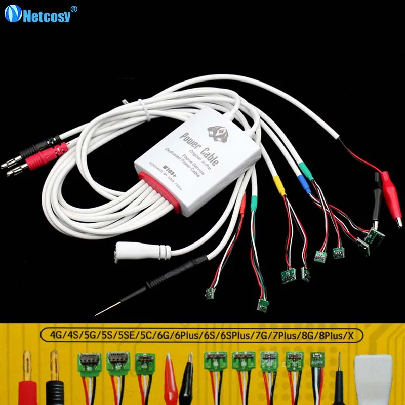 

Netcosy W103 Dedicate Battery Activate Charge Board Activation for iPhone 4s/5/5s/SE/6/6P/6SP/7/7P/8/8P Battery activation board