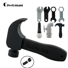 Регулируемая Модель гаечного ключа USB 2,0 флеш-карта памяти 8 ГБ 16 ГБ 32 ГБ 64 Гб 128 ГБ Флешка инструмент молоток Creativo USB флеш-накопитель