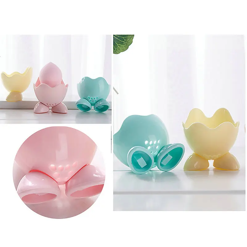 Harga Gadis Lucu Beauty Sponge Blender Pemegang Labu Powder Puff Rak Telur Powder Puff Bracket Fashion Aksesoris Makeup