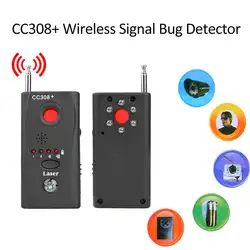 CC308 + США Plug Беспроводной сигнала обнаружитель подслушивающих устройств Пинхол-доказательство Камера перехватчика устройство для