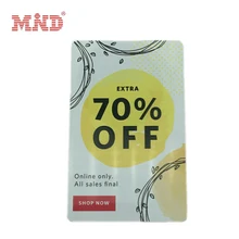 Заводская цена магазин продаж Подарочная открытка из ПВХ Акция праздничный подарок для деятельности ВИП-карта ПВХ карта-ключ