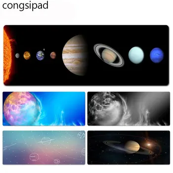 

congsipad The nine planets of the solar system Beautiful Anime Mouse Mat Size for 30x90x0.2cm Gaming Mousepads