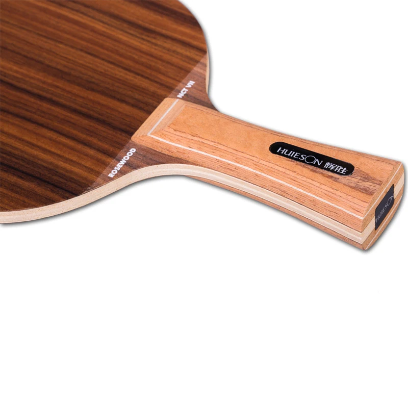 Huieson Prime Rosewood Table Tennis Blade 7 Ply Solid Pure Wood Powerful Ping Pong Blade Table Tennis Racket DIY Accessories