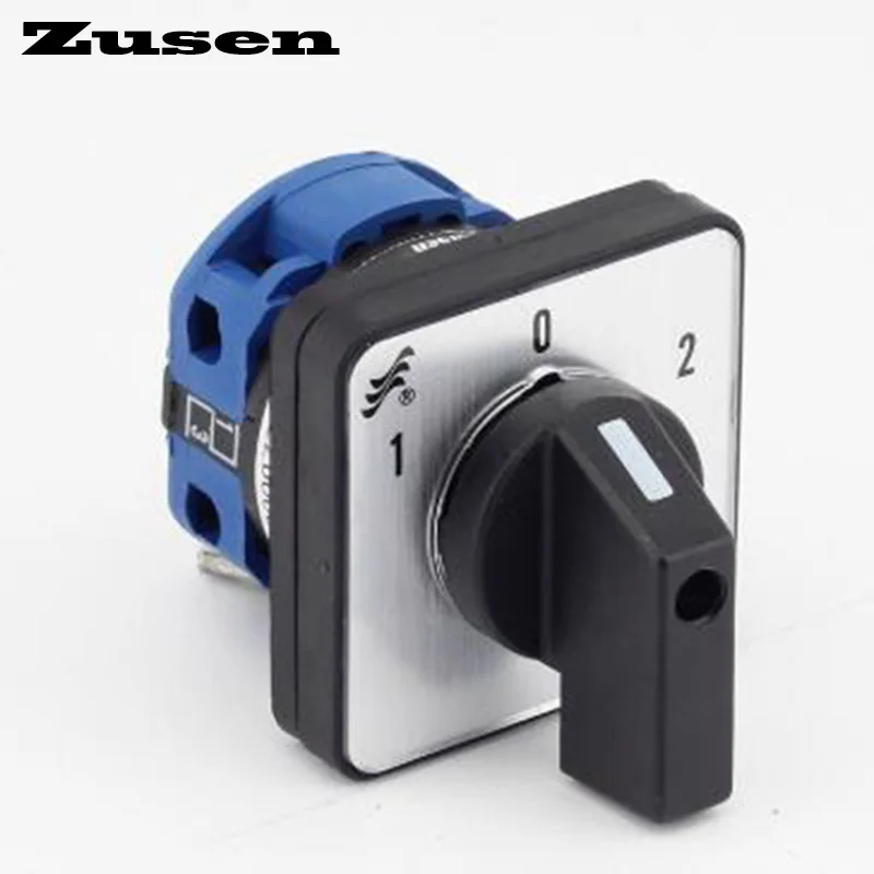 Zusen 440V Ui 690V переключатель камеры фоторемень 1 0 2 P 3 позиции полюс 4 терминала
