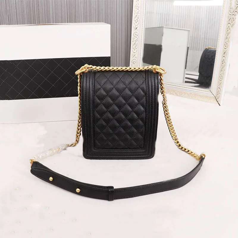 

2019 New Style Luxury Shoulder Bags Genuine Leather Vertical Handbags Top Quality Caviar Ball-Pattern Women Clutch Purse