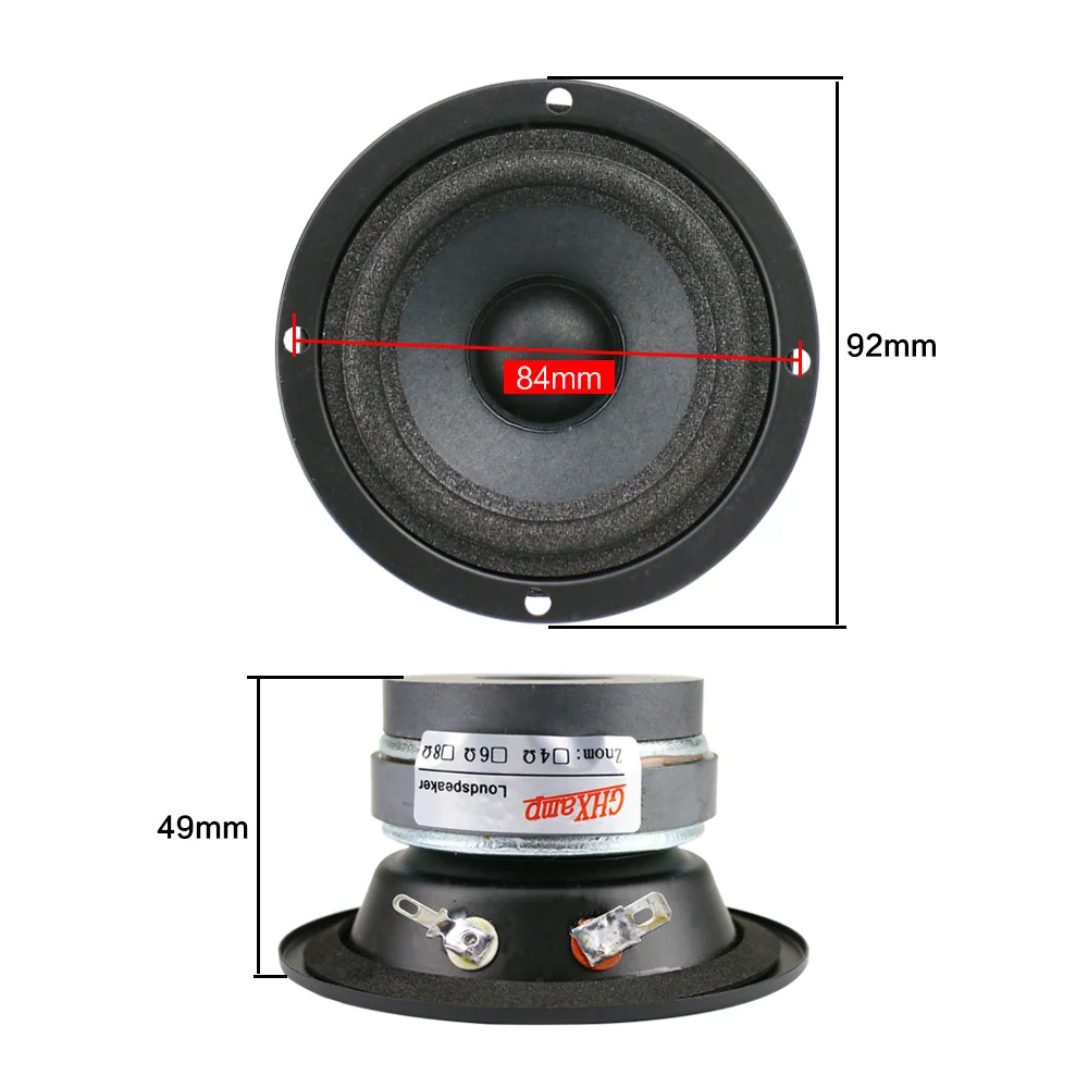 Magnética para Ktv Carro de Áudio w mediante Médio Ghxamp Alta Fidelidade Polegada Alto-falante Midrange 4ohm 15 Vocal Natureza Dupla Atualizar 2pcs 3 - Image 2