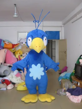 

Cartoon character adult mascot costume,blue parrot mascot costume,low price good quality