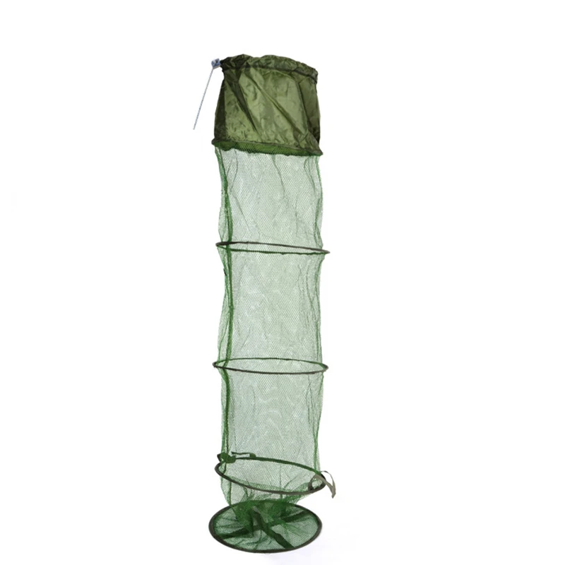 

4mm Green Pores Folding Shrimp Cage Fishing Net Fishing Tackle