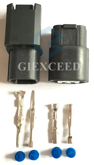 Set Connettori Sensore Temperatura 2 Pin - 5 Pezzi Con Terminali E Guarnizioni - Foto 5