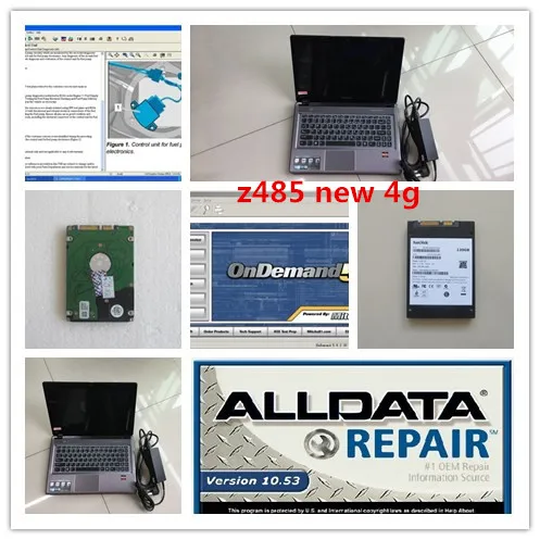 alldata mitchell ondemand 2 in 1 with font b laptop b font z485 font b ram