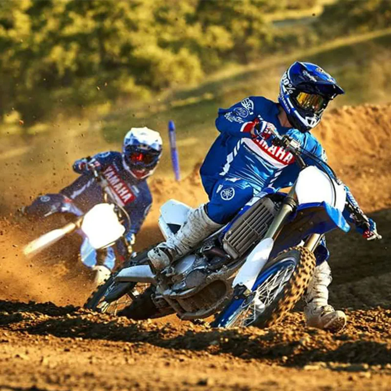 

Hot 2019 Adult For yamaha Motocross Suit Dirt Bike MX Suit DH MTB riding Jersey And Pants Motorcycle Gear Set