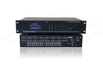 

4x4 8x8 4x8 8x4 VGA Matrix Swticher 2U with Audio Video Switch RS232 IR HD 1080P Auto Loop Tiled Display Remote Control