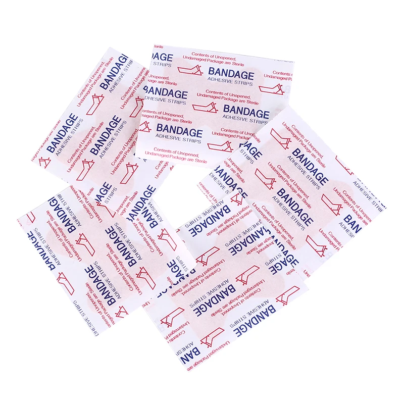 First Aid Waterproof Wound Paste Plaster Wholesale Medical Anti-bacteria Band Aid Pads Brace & Supports