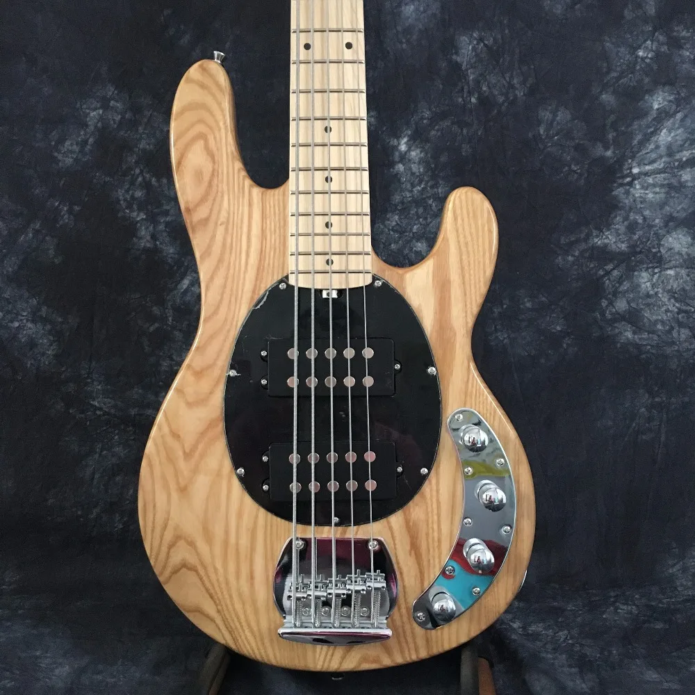 

Classic 4-String Bass Guitar Natural Color Maple Skin Care Neck in stock. Free shipping